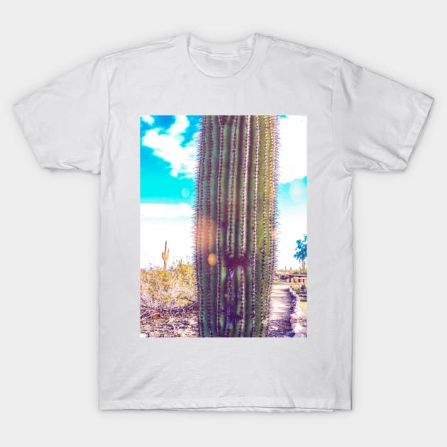 Cactus face T-Shirt by kcrystalfriend